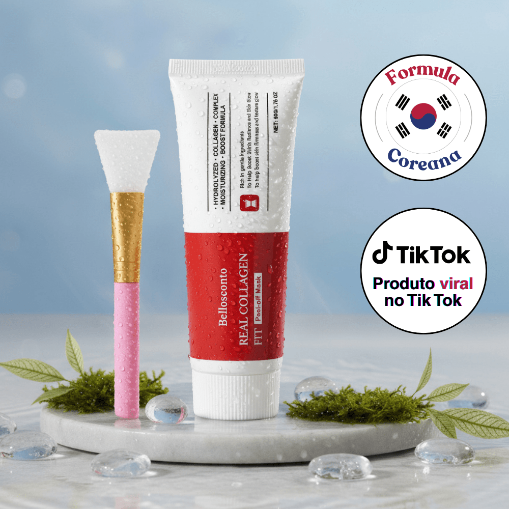 Collagen Fit™ - Máscara Rejuvenescedora de Colagénio - Comprar em Bello Sconto