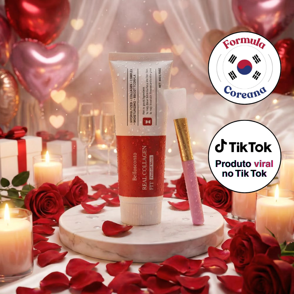 Máscara Coreana de Colagénio Rejuvenescedora Peel Off - Collagen Fit™