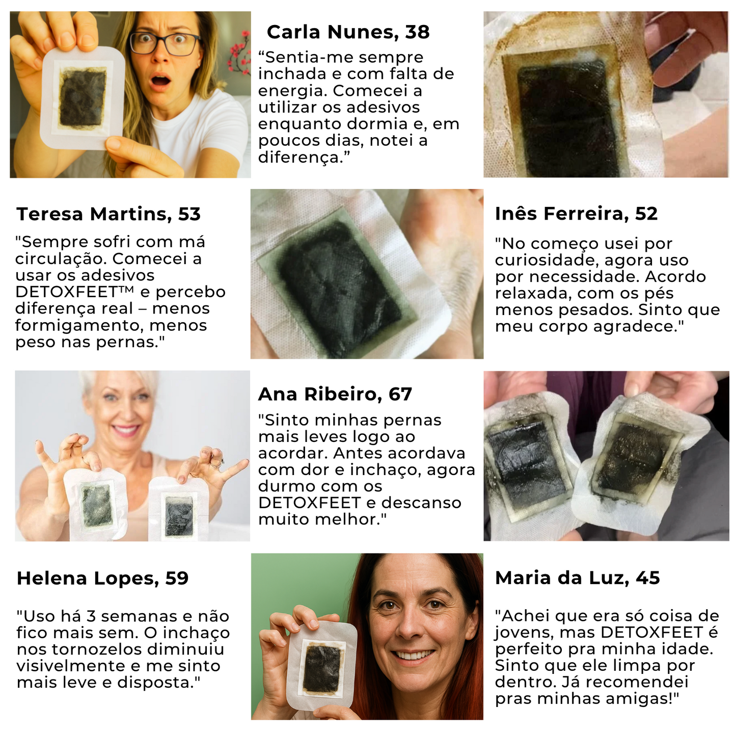 DETOXFEET™ – 10 ADESIVOS PARA DESINTOXICAR, DESCANSAR E RENOVAR DURANTE A NOITE