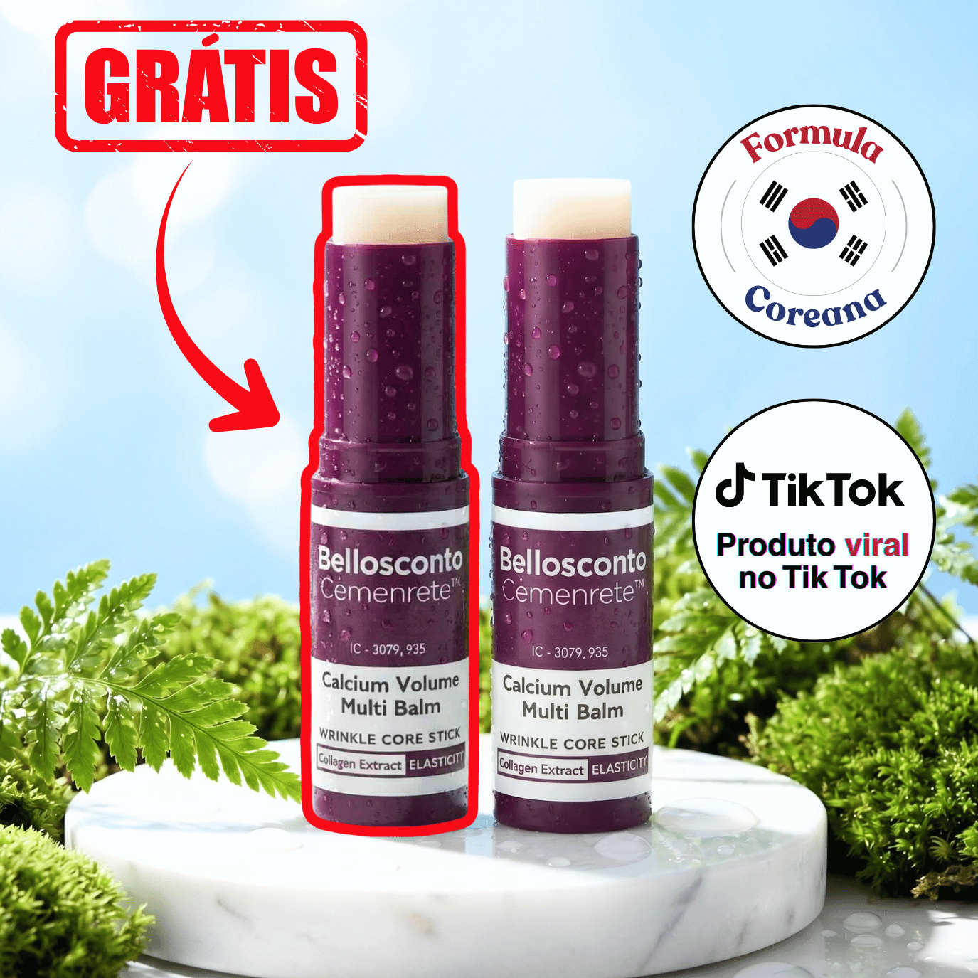 Bálsamo de Cálcio 4 em 1 Efeito Lifting Instantâneo - CALCIUM LUXE™ - Comprar em BelloSconto 🇵🇹