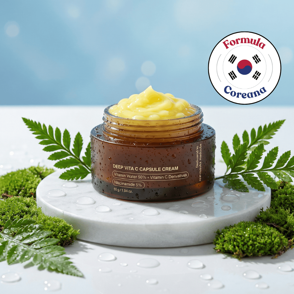 Creme Anti - Manchas + Anti - Melasma Coreano Facial de Vitamina C Encapsulado - C - SPHERE CAPSULE CREAM™ - Comprar em Bello Sconto