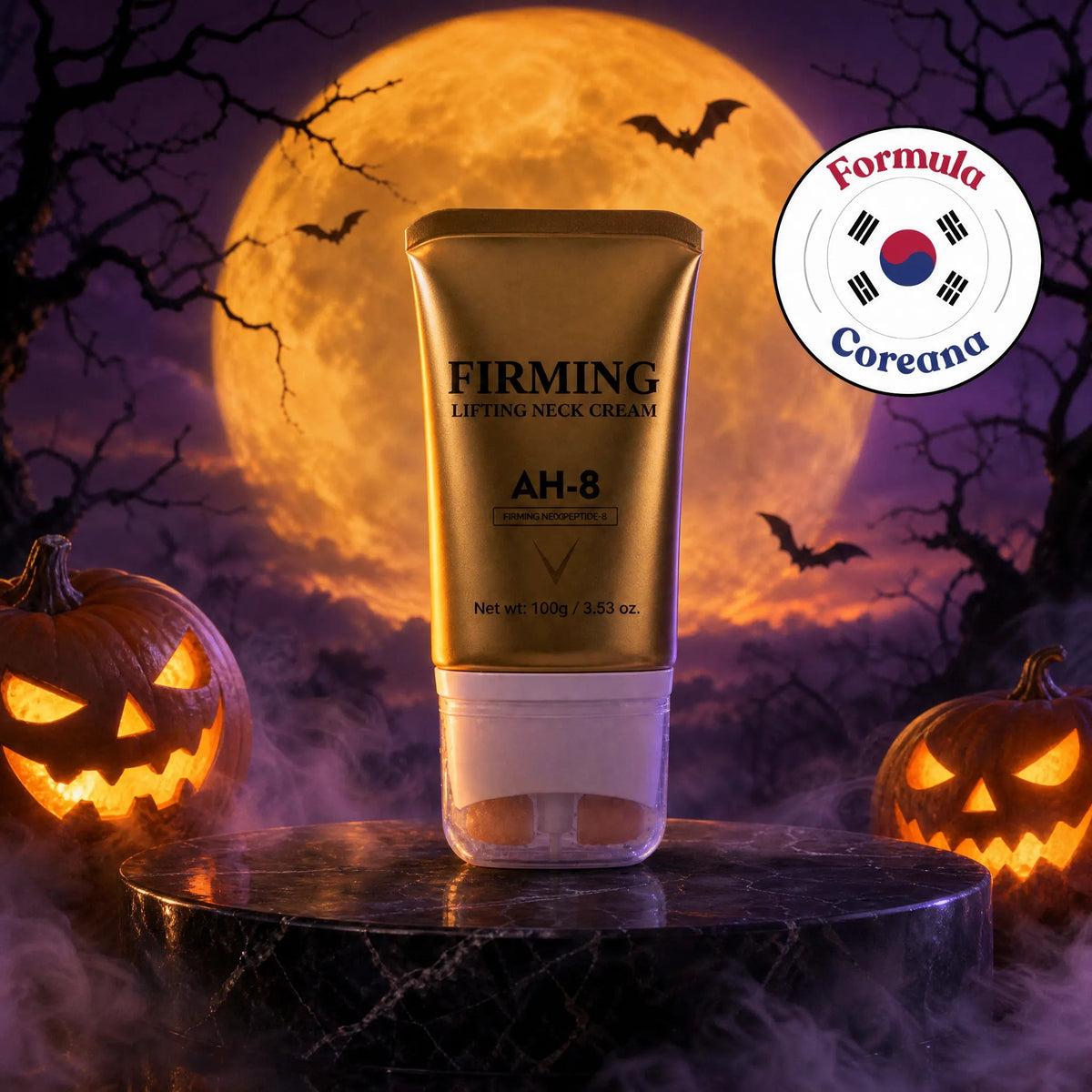 Creme com rolo reafirmante para queixo, pescoço e papada ah-8 3 em 1 - FIRMAX™ - Comprar em BelloSconto 🇵🇹