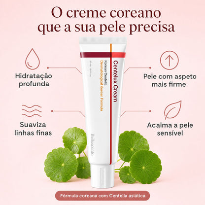 Creme Coreano de Centella Antienvelhecimento - Centelux™ - Comprar em BelloSconto 🇵🇹