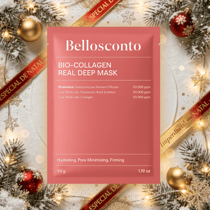 Máscaras Rejuvenescedoras de Bio - Colagénio Pacote 6 Unidades - BIOMASK™ - Comprar em Bello Sconto