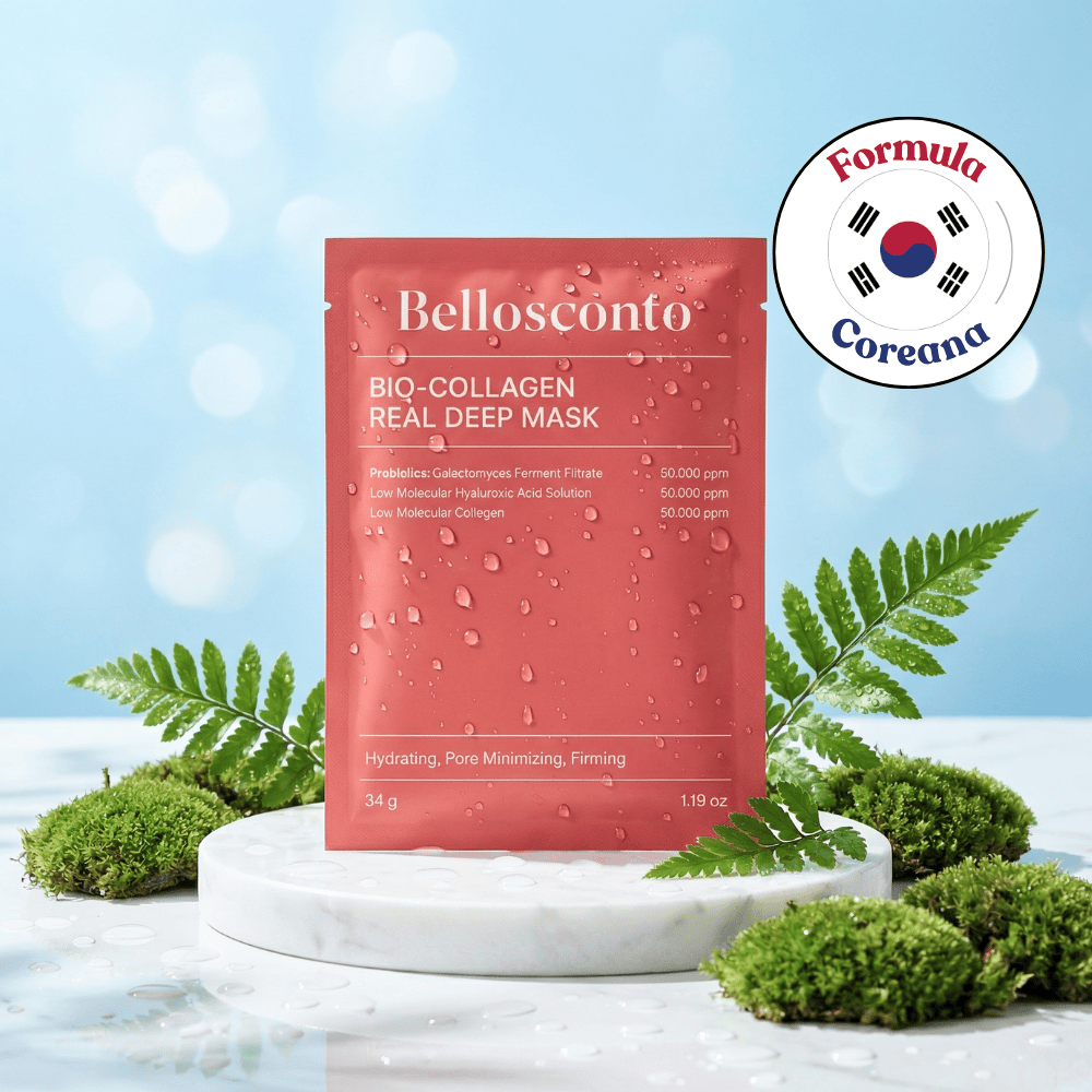 Máscaras Rejuvenescedoras de Bio - Colagénio Pacote 6 Unidades - BIOMASK™ - Comprar em Bello Sconto