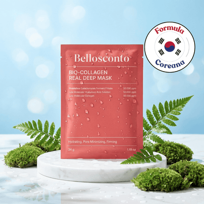 Máscaras Rejuvenescedoras de Bio - Colagénio Pacote 6 Unidades - BIOMASK™ - Comprar em Bello Sconto